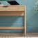 Jorah Reeded Lift-Top Desk with Drawer