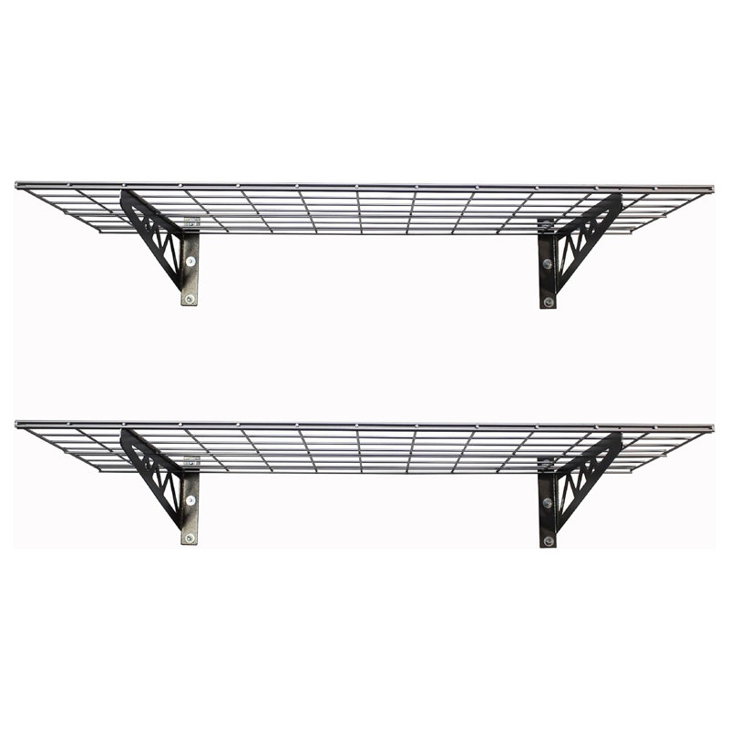 Olanna Garage Wall Mounted Wire Utility Shelf