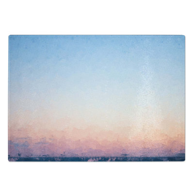 Tempered Glass Horizon Chopping Board