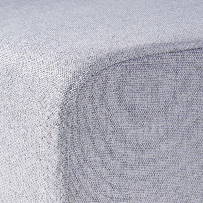 Chaise de salle à manger Pertica KD, Velours gris clair