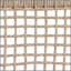 Chaise longue en acacia et coussin beige