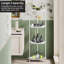 Stainless Steel Freestanding Bathroom Shelves