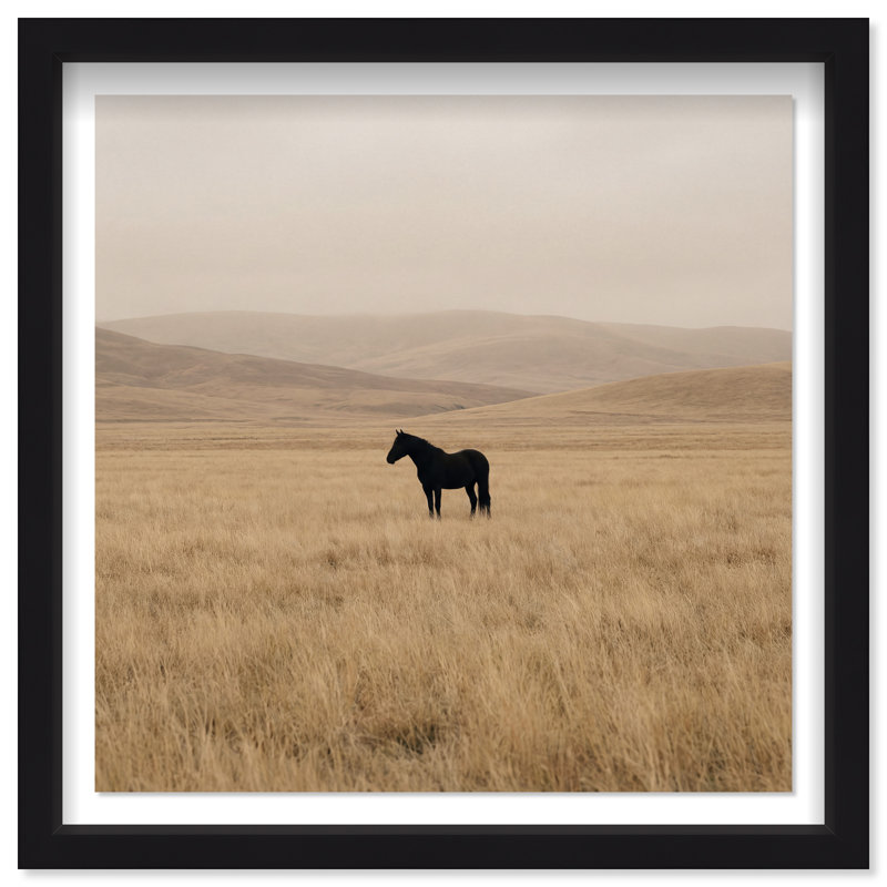 The Middle by Oliver Gal, 17.5" H x 17.5" W, Black Shadowbox