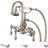 3 Handle Deck Clawfoot Tub Faucet-19139483-19139486