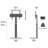 Modern Swivel Floor Tv Stand Base For 70-inch TV-113167408