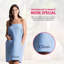 Enveloppement personnalisé pour serviettes de spa pour femmes - Enveloppement corporel gaufré doux et absorbant - Serviettes de bain personnalisées avec nom brodé-1420497151-1420684933-1420497150