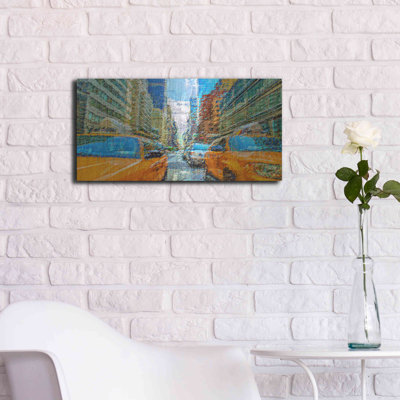'Taxi' by David Manlove, Metal Wall Art