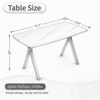 Table de salle à manger rectangulaire avec plateau en verre trempé, motif marbre et pieds en métal doré pour un cadre de restaurant élégant