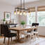 Lustre 6 lumières Modern Farmhouse