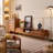 Modern Brown Solid Wood TV Stands