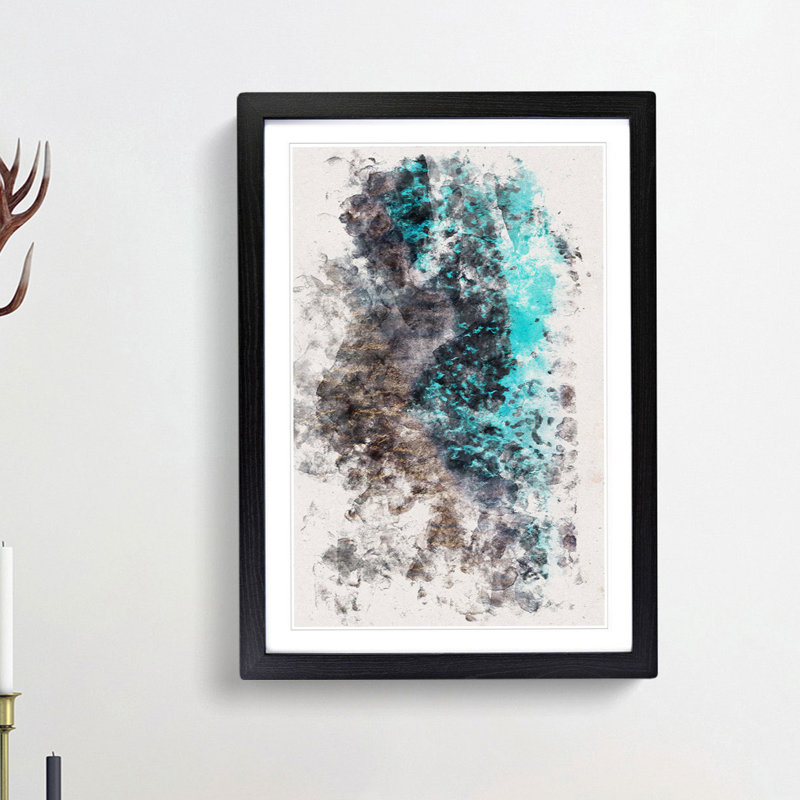 Beach Dreams - Framed Print, Black Framed, 33cm H x 24cm W x 2cm D