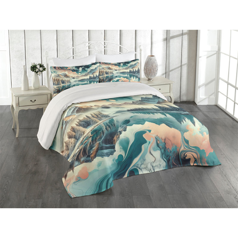 Coverlet, Queen Coverlet + 2 Standard Shams