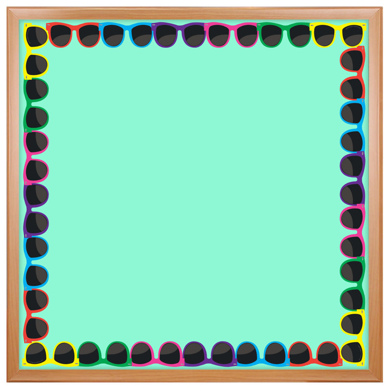 Lunettes de soleil avec bordure découpée