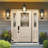 Outdoor Wall Light Dusk To Dawn Wall Sconce Waterproof Porch Lighting (bulb Included)