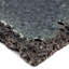 Lavaart Black 3X12" Brick Look Crackled Glossy Lava Stone Subway Tile