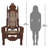 Lord Raffles Throne Armchair
