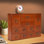 Organisateur de bureau empilable en bois avec 12 tiroirs