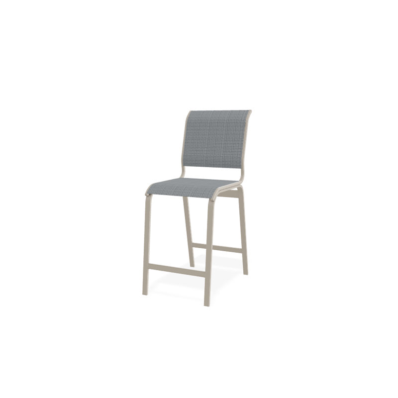 Holna Outdoor Stool, Textured Desert, Boulder