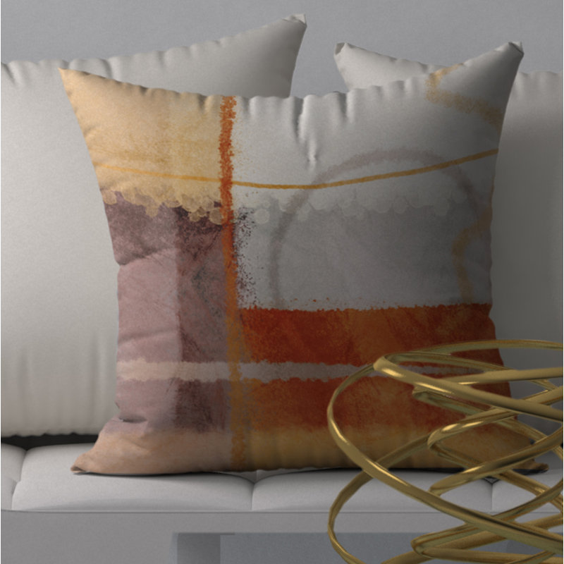  Housse de coussin carré et insert, 18" x 18"
