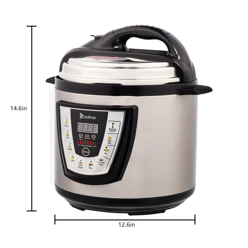 13 in 1 Push-Button 6L Electric Pressure Cooker