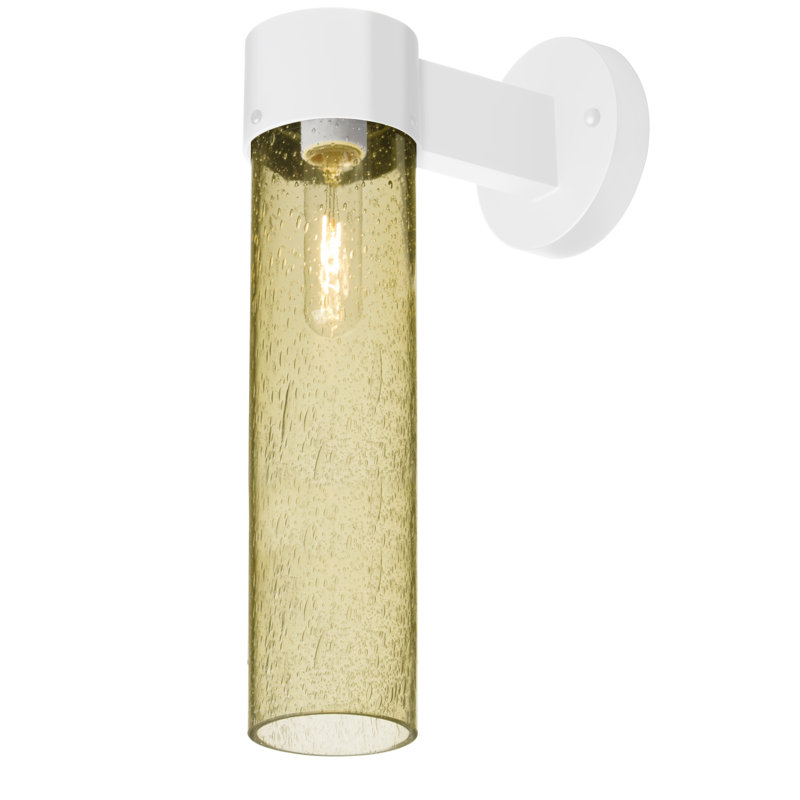 Cattalina Wall Light, Gold, 17.5" H x 5" W x 8.5" D, Black