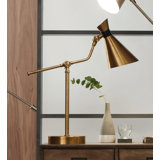 Munaf Adjustable Metal Desk Lamp