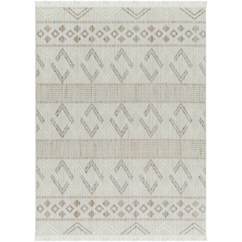 Geometric Indoor Rug, Rectangle 7'9" x 10'