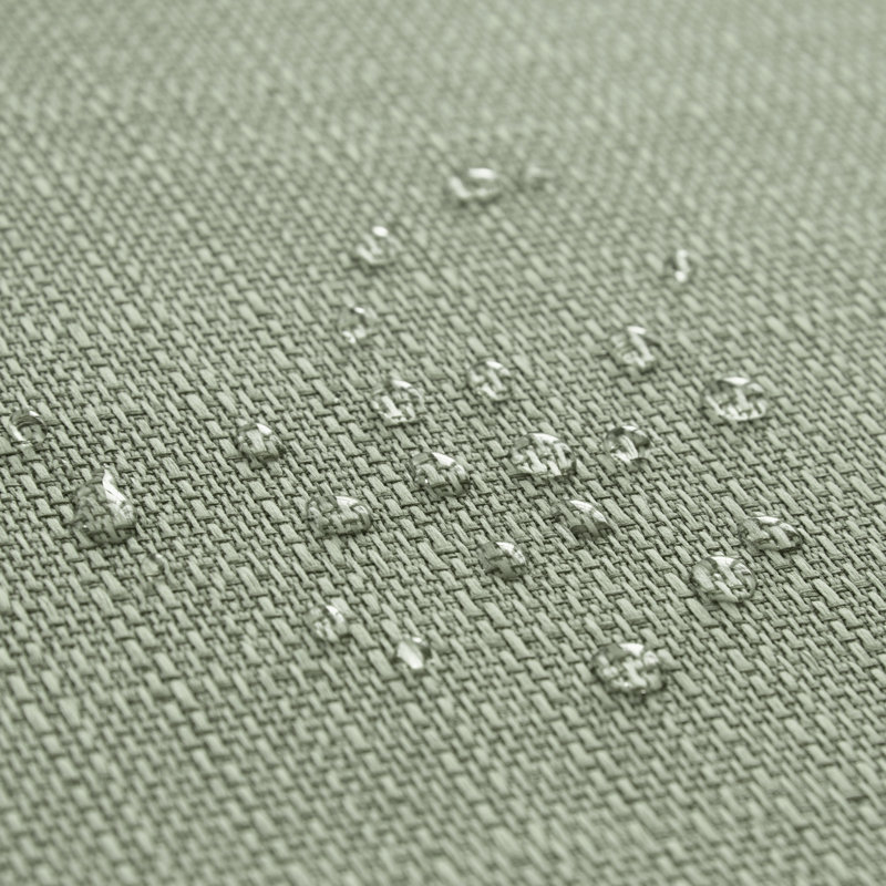 Avo Solid Texture Water And Stain Resistant Rectangular Polyester Tablecloth, 144" x 60", Sage