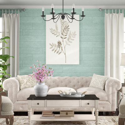 «Neutral Botanical Study III», peinture sur toile