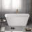 59.06'' x 29.53'' Freestanding Soaking Acrylic Bathtub