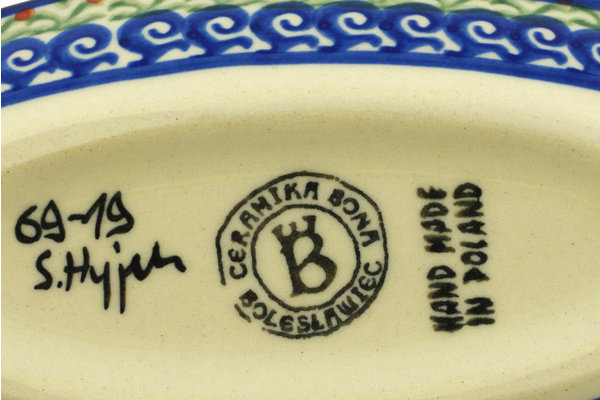 Spring Flowers Stoneware Platter