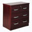 Commode décorative, commode de chambre à coucher, commode en bois 3 tiroirs Khadijeh