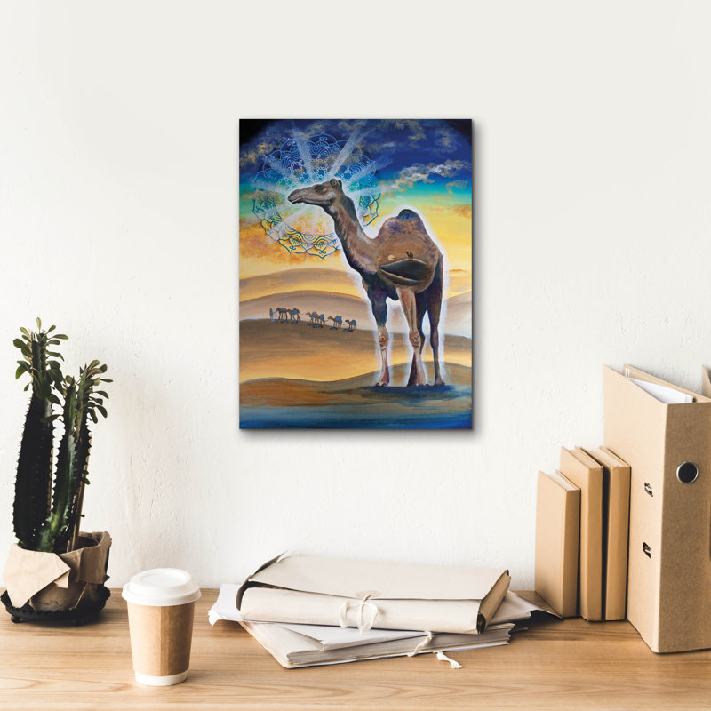  «Soul Journey» par Verena Wild, art mural sur toile, H 16 po x l 12 po