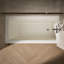 Baignoire en alcôve Archer® avec surface chauffante, tablier intégré et bride de carrelage-14673853-77604564