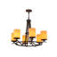 Burgoyne 6 - Light Chandelier