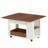 Coffee Table with Foldable Top & Casters-1702320679