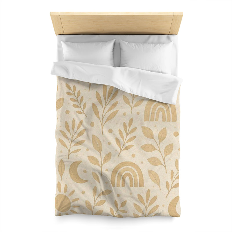 Duvet Covers Polyester Duvet Cover, Twin Duvet Cover, White/Natural