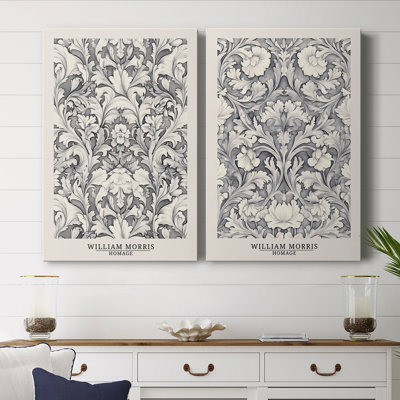 WM MORRIS Series DCCXLVII-Premium Gallery Wrapped Canvas -Ready to Hang
