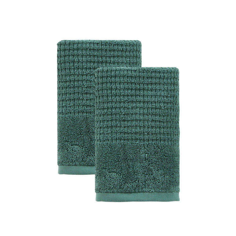 Earline Midweight Washcloth, Green