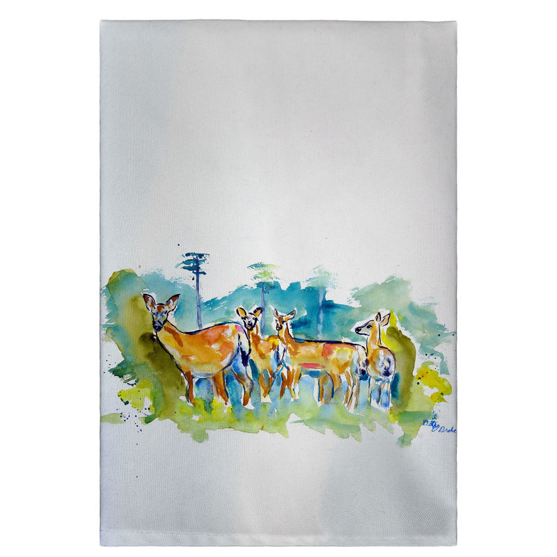 Serviette de cerf à main Zooey
