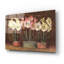 "Amaryllis On Brown" par Carol Rowan