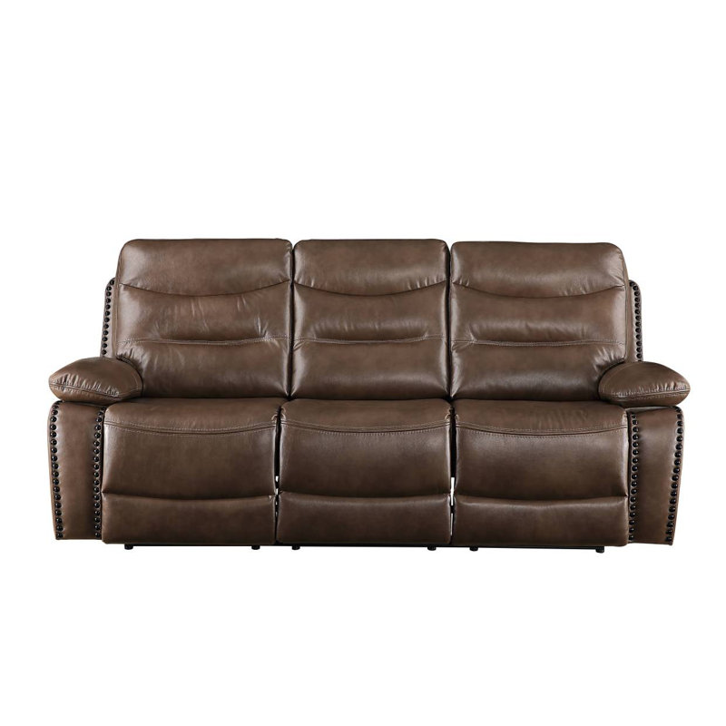 Modern Sofaaashi  Leather-GEL Match Recliner Sofa