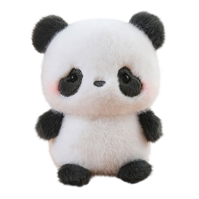 Poupées pleines Peluches douces et réalistes Pandas