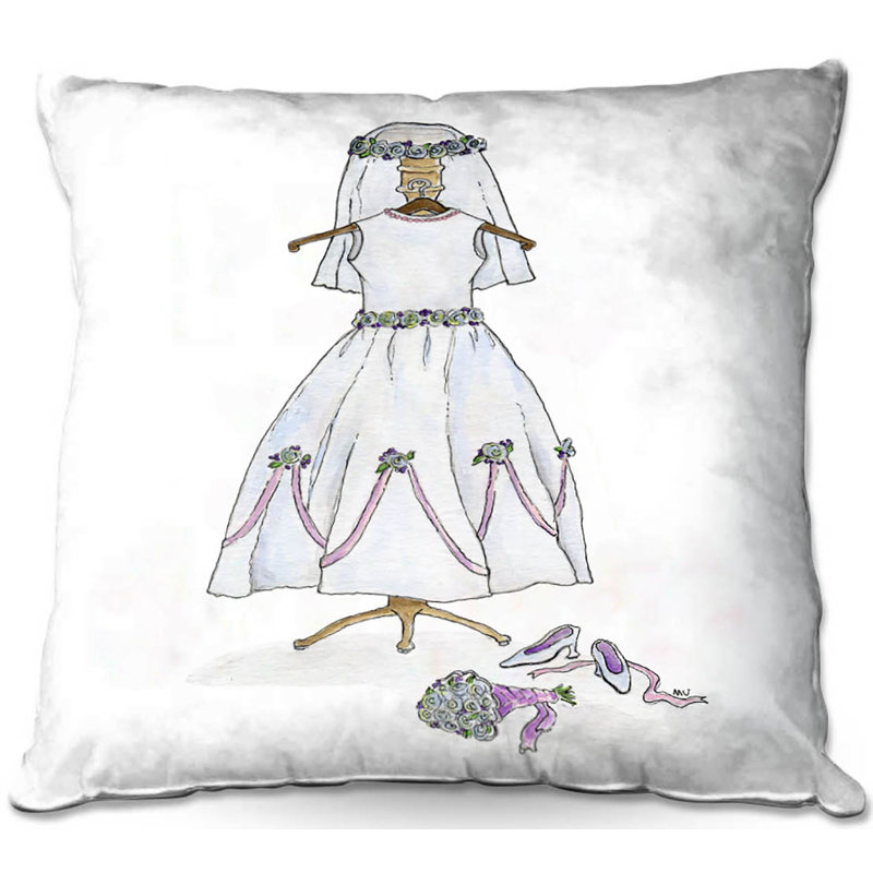  Housse et insert de coussin carré, 18 po x 18 po
