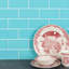 Carreau de mosaïque en verre à bord droit de qualité 3 "x 6" Quality Value Series-824577345