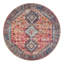 Tapis oriental tressé à la main bleu / orange / rouge-1147169455