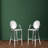 Counter Stool with Metal Frame