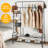 Merc 47.2'' Metal Rolling Clothing Rack