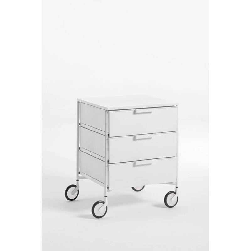 Mobil Recycled Cabinet, Mat White