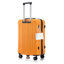 20 "/ 24" / 28 "3 pièces / bagage à roulettes en ABS, couleur assortie, avec serrure à combinaison-132005327